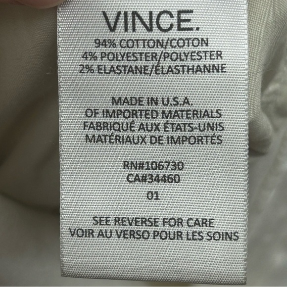 Vince‎ White Flare Wide Leg Jeans - Picture 6 of 7